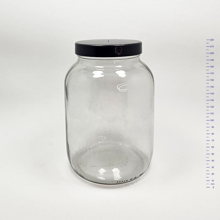 GIGANTE 3000 cc Ø110 C/t PLASTICA NEGRA (4)