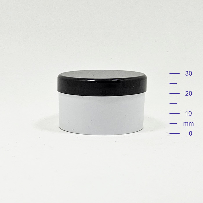 POTE BLANCO 30 cc C/t NEGRA (1000)