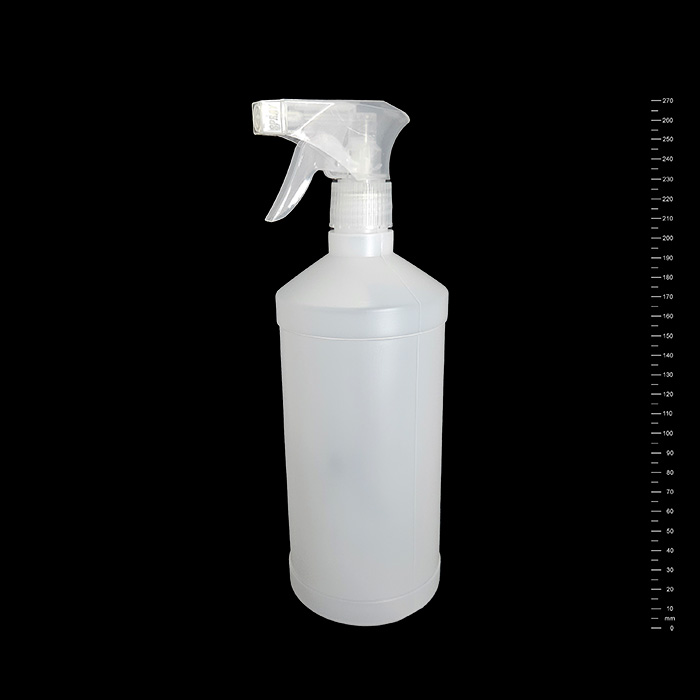 BOTELLA SIMPLE 1000 cc c/VG Ø28 NATURAL (100)