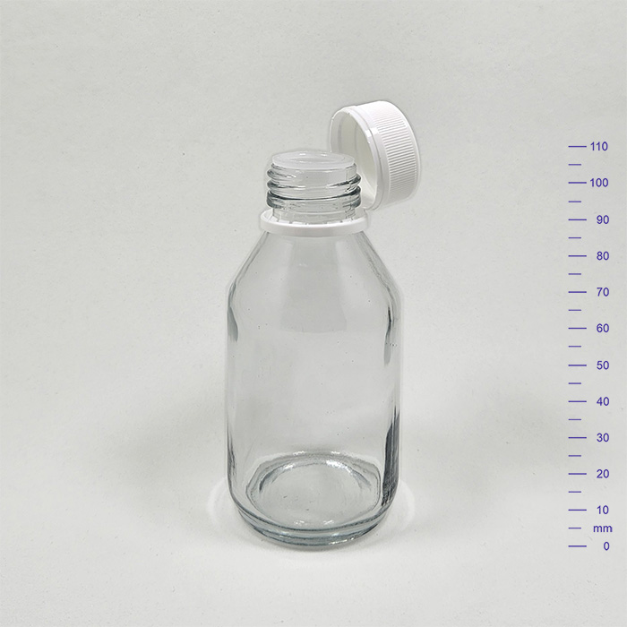 JARABE 125 cc CRISTAL C/t BLANCA INV. E INS. CIEGO (84)