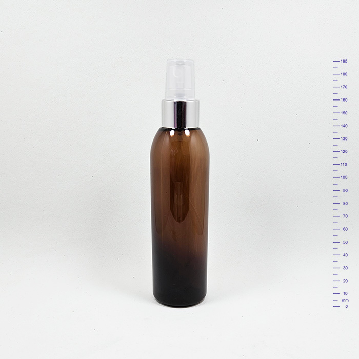 ROMA 200 cc AMBAR c/VV Ø24 PLATA BRILLO (340)