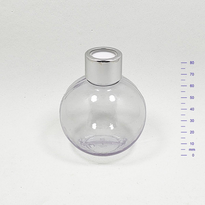 9a1a4d98c75c40d0ac2c11b20779e4ed.jpg ESFERA 150 cc CRISTAL C/t PERFORADA Ø 24 PLATA BRILLO (350) - Imagen 1