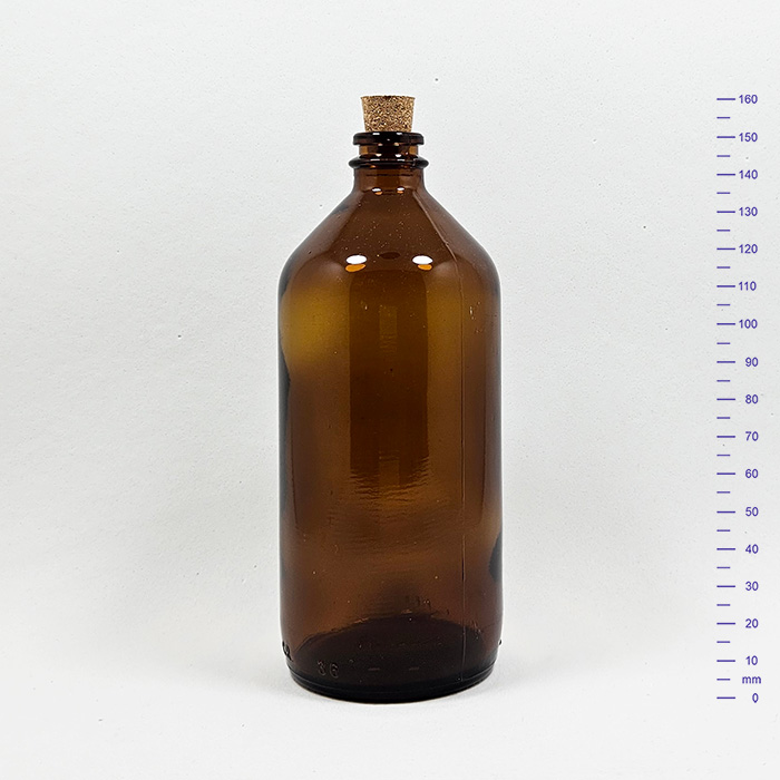 VETERINARIO 250 cc AMBAR C/CORCHO (60)