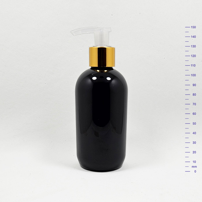 OMEGA 250 cc NEGRO c/VD Ø24 ORO (261)