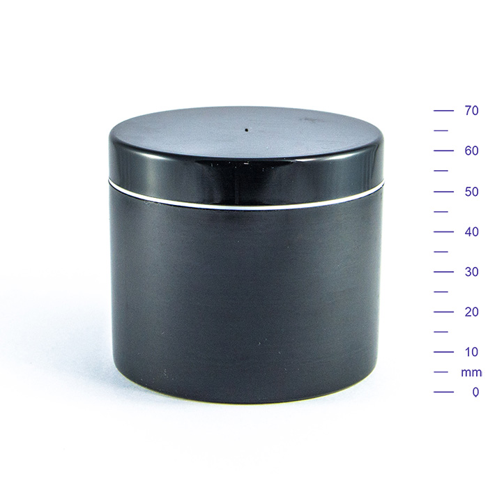 POTE DOBLE FONDO 100 cc NEGRO C/t (120)