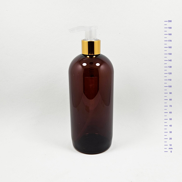 OMEGA 500 cc AMBAR c/VD Ø24 ORO (132)