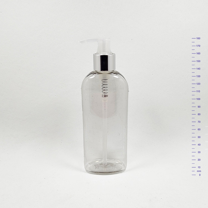 SOFT 250 cc CRISTAL c/VD Ø24 PLATA BRILLO (180)