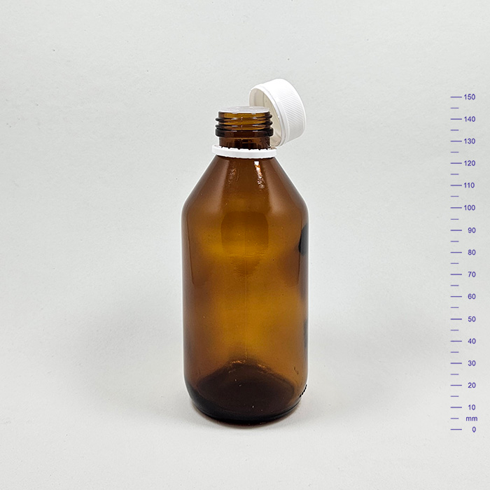 JARABE 250 cc AMBAR C/t BLANCA INV. E INS. CIEGO (72)